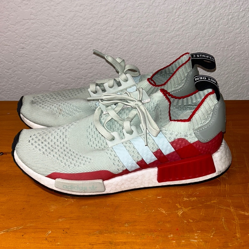 Adidas NMD Flyknit shoes, EE5078, men’s US 10.5